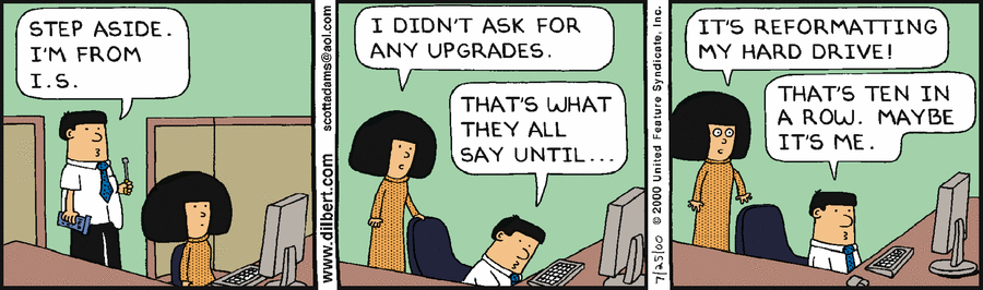 Dilbert Cartoon